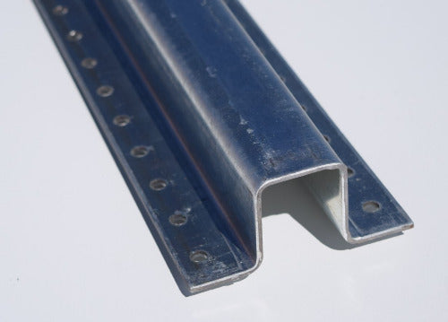Unipost 1-3/4 in. x 3-5/8 in. x 7' 6''. Galvanized Steel Fence Post