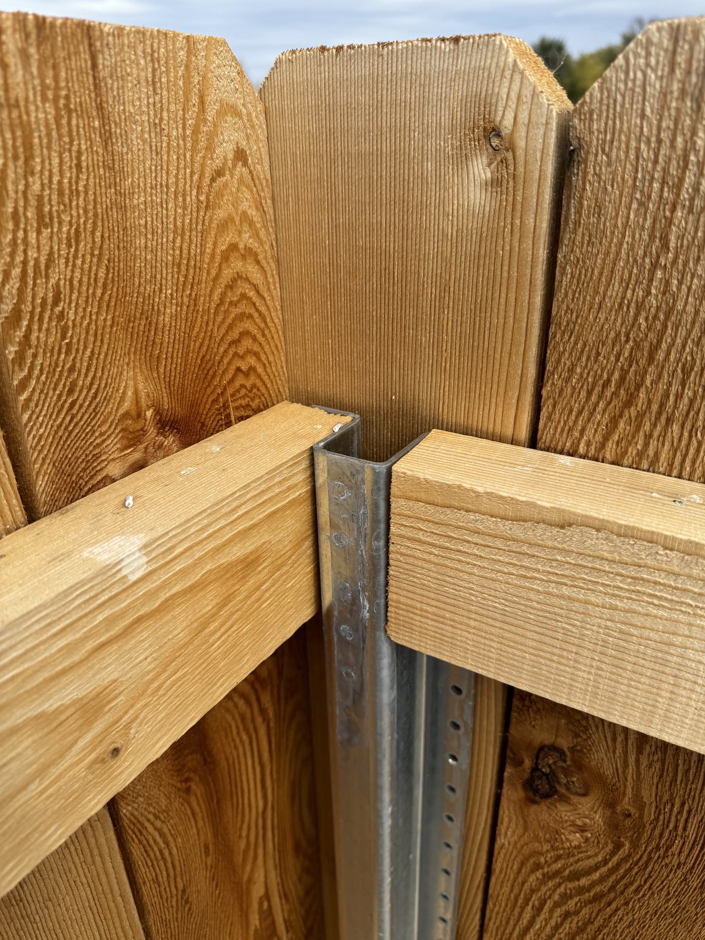 9ft Steel Unipost Replace wood 4x4